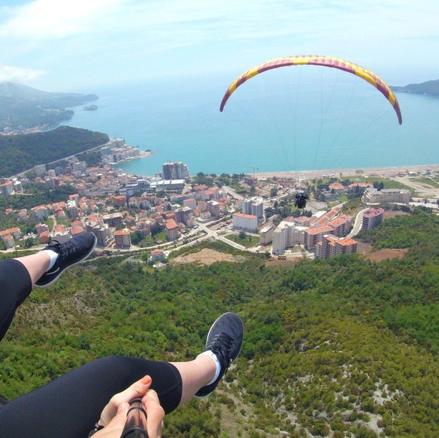 Montenegro’s Growth Soars with Paragliding in Budva