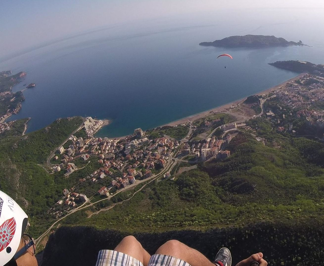 Montenegro Tourism Booms: Fly Paragliding Over Stunning Coast