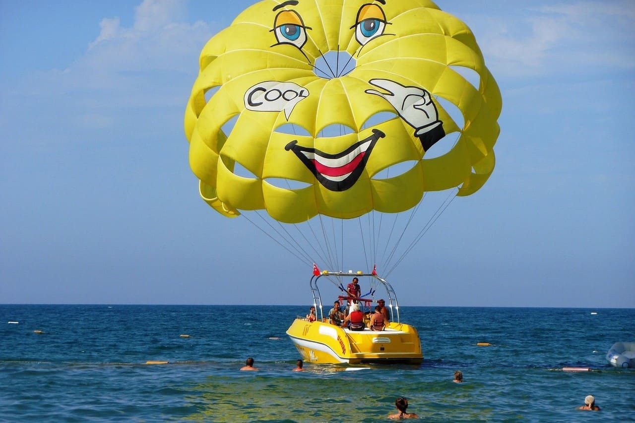Safety First When Parasailing in Budva becici budva parasailing 3