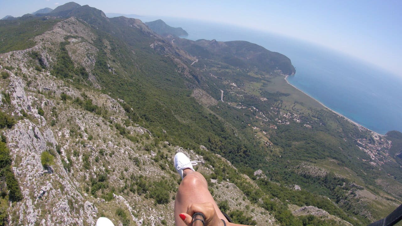 Paragliding Montenegro Petrovac petrovac becici paragliding G0020523