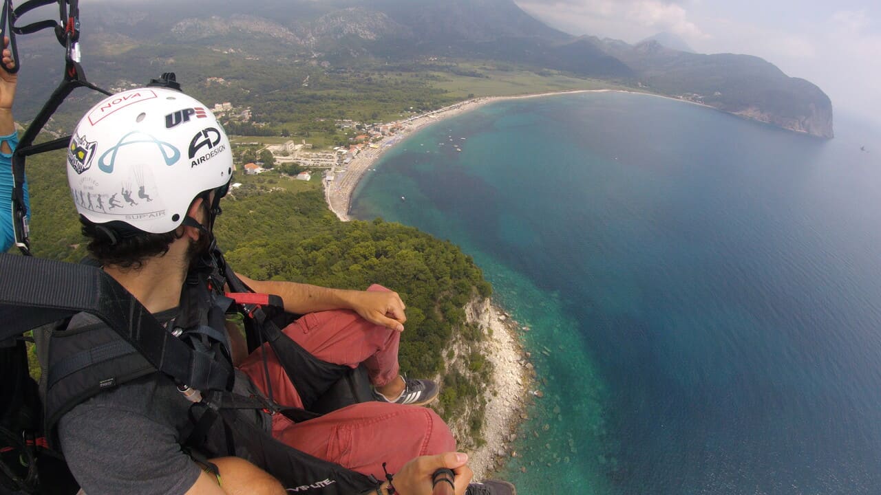 Paragliding Montenegro Petrovac petrovac becici paragliding G0039291