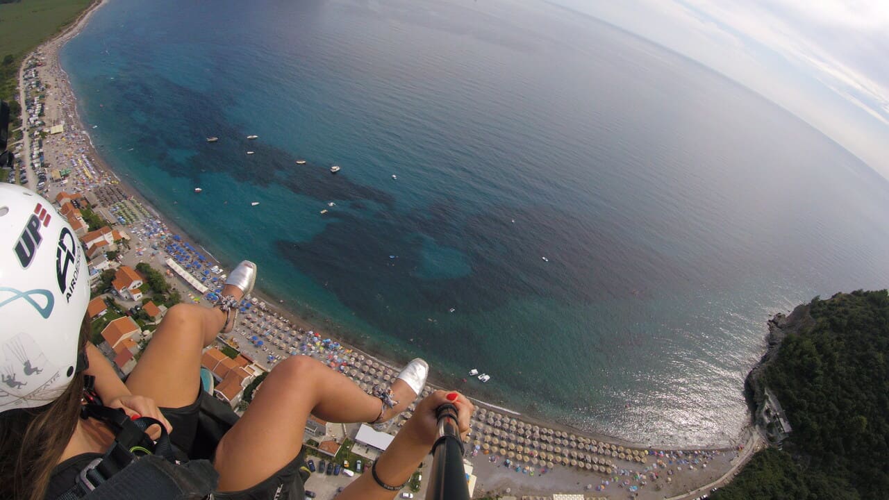 Paragliding Montenegro Petrovac petrovac becici paragliding G0042985