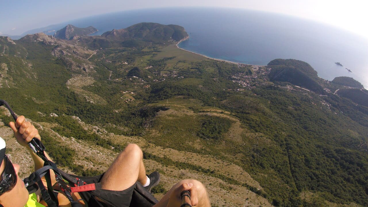 Paragliding Montenegro Petrovac petrovac becici paragliding G0052673