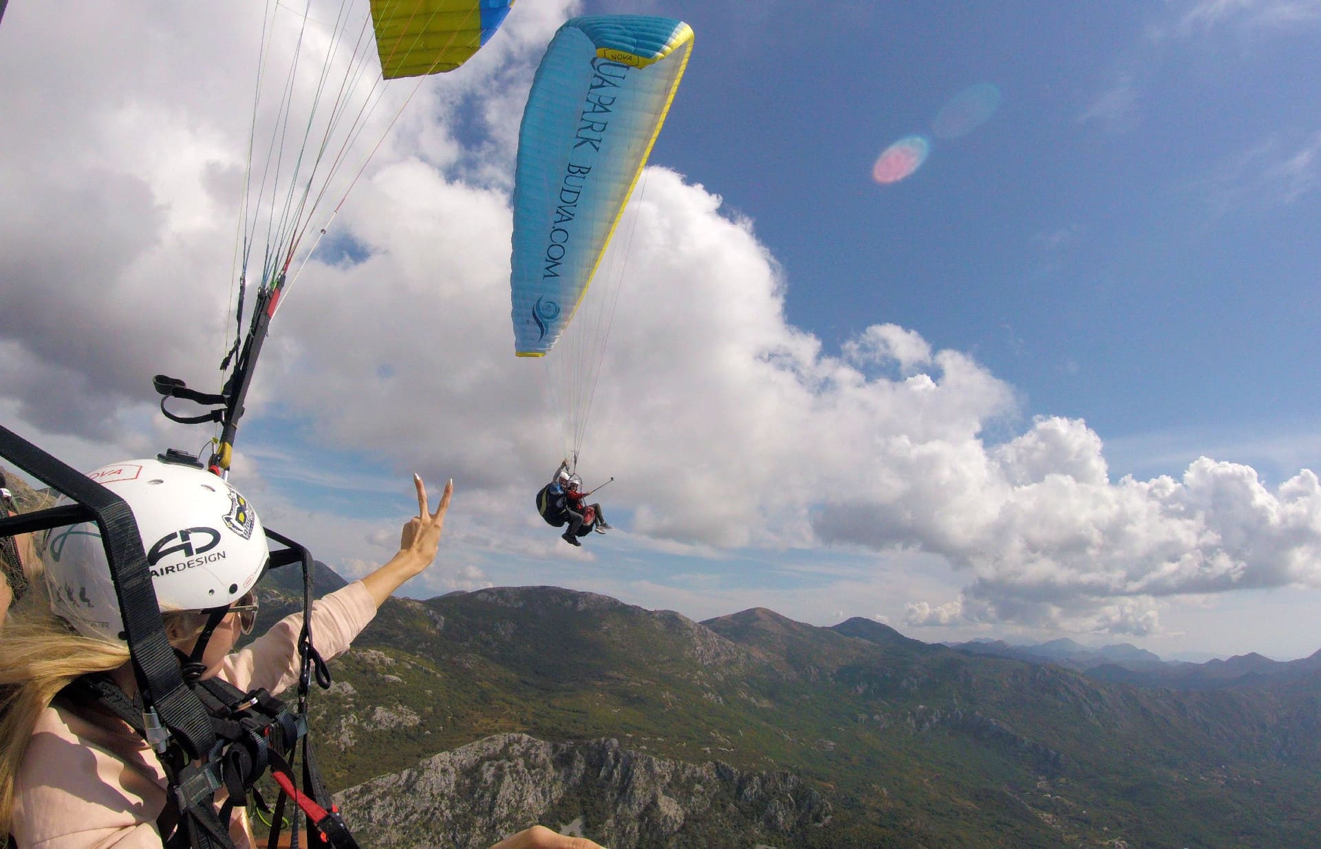 Bechichi Paragliding Montenegro